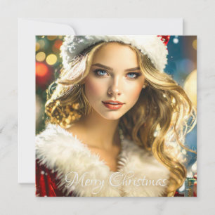 Merry Christmas - Nostalgic Christmas Holiday Card