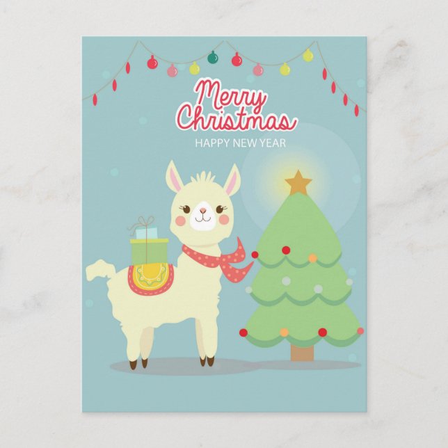 Merry Christmas Note Card (Front)