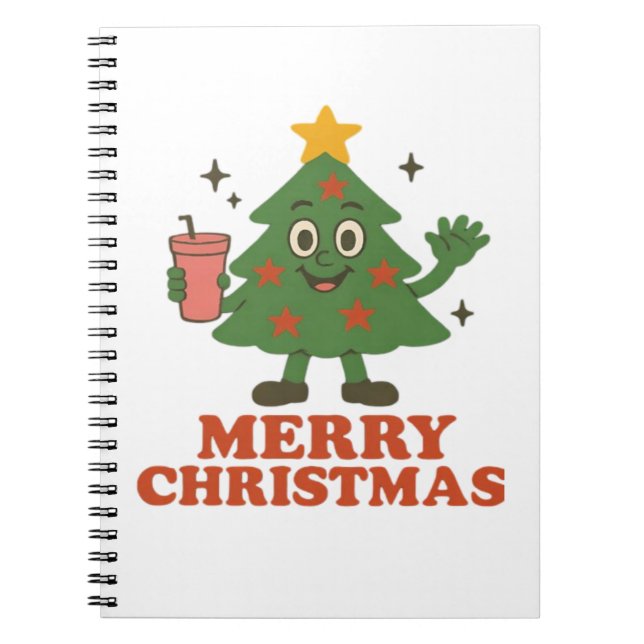  Merry Christmas  Notebook (Front)