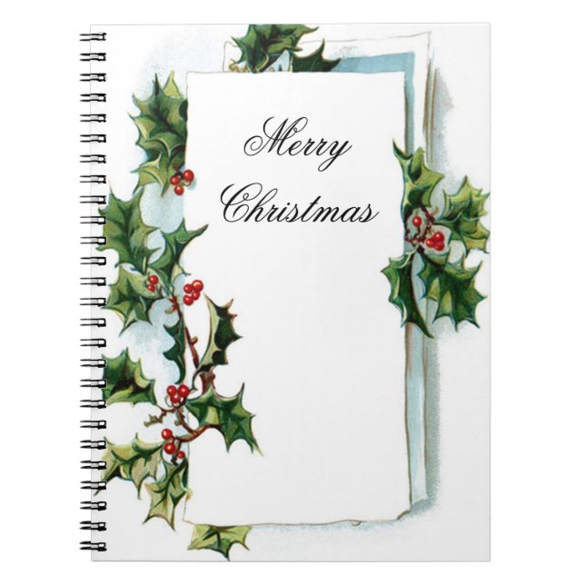 Merry Christmas Notebook (Front)