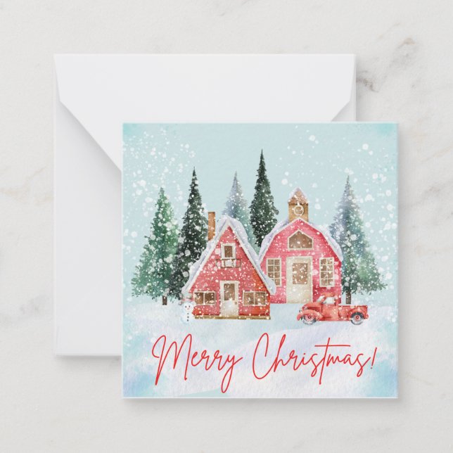 Merry Christmas Notecard (Front)