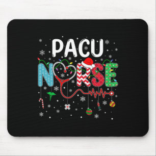 Merry Christmas Nurse Fun Pacu Nurse Christmas Pat Mouse Pad