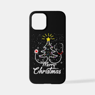 Merry Christmas Nurse Funny PICU Nurse Christmas iPhone 12 Mini Case