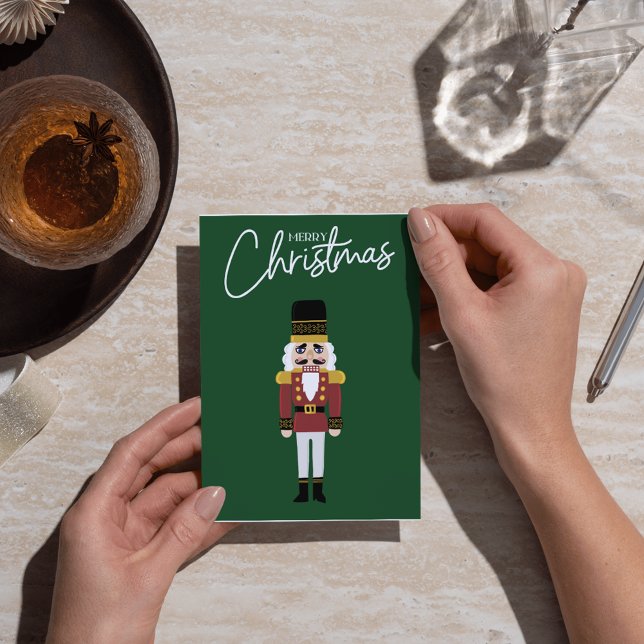 Merry Christmas Nutcracker – Classic Holiday Card (Creator Uploaded)