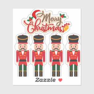 Merry Christmas Nutcracker Festive Holiday Tee 