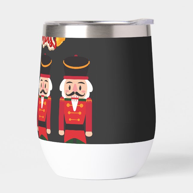 Merry Christmas Nutcracker Festive Holiday Tee  (Left)
