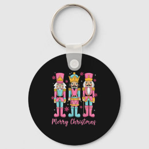 Merry Christmas Nutcracker Squad Nk Pyjamas Women  Key Ring
