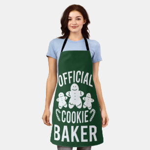 MERRY CHRISTMAS   Official Cookie Baker Apron