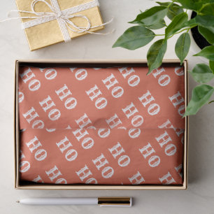 Merry Christmas Oh Minimalist Stylish Simple Gift Tissue Paper