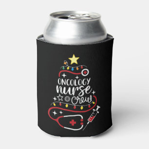 Merry Christmas Oncologist Nursing Gift Oncology N Can Cooler