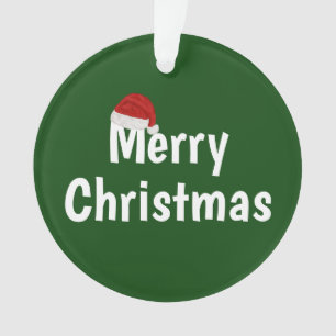 Merry Christmas Ornament