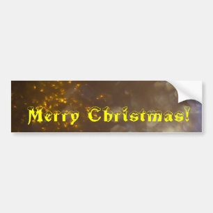 Merry Christmas Ornament 3 Bumper Sticker