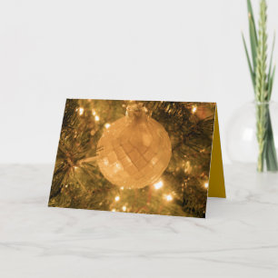 Merry Christmas - Ornament Holiday Card