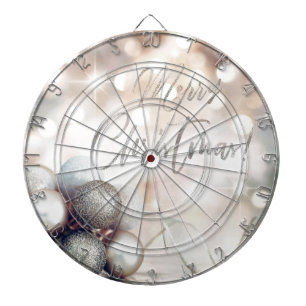Merry Christmas Ornaments Dartboard