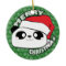 Merry Christmas Panda Ornament