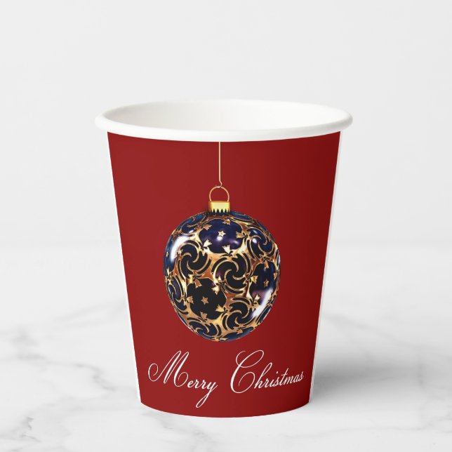 Merry Christmas paper cups (Front)