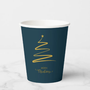 Merry Christmas Paper Cups