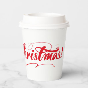 Merry Christmas  Paper Cups