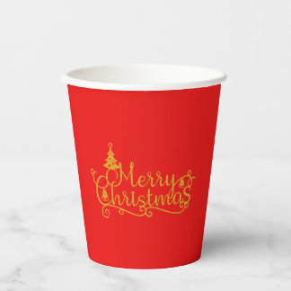 Merry Christmas  Paper Cups