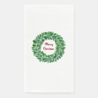 Merry Christmas Paper Guest Towel Napkin