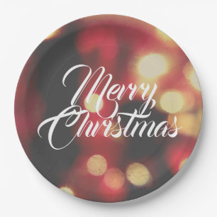 Merry Christmas  Paper Plate