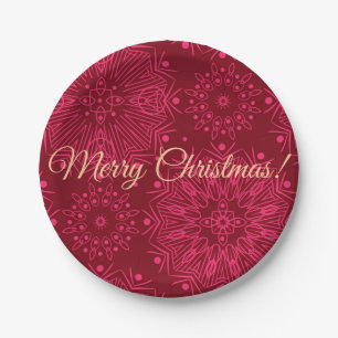 Merry Christmas! Paper Plate