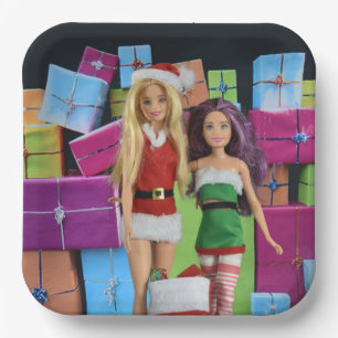 Merry Christmas. Paper Plate