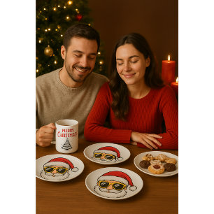 🎄 Merry Christmas Paper Plates Festive Holiday
