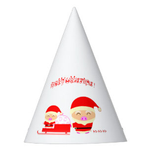 Merry christmas party hat
