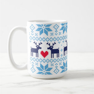Merry Christmas pattern 2 Coffee Mug