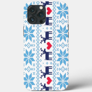 Merry Christmas pattern 2 iPhone 13 Pro Max Case
