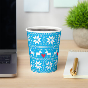 Merry Christmas pattern 2 Paper Cups