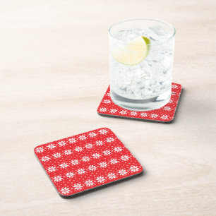 Merry Christmas pattern 5 Coaster