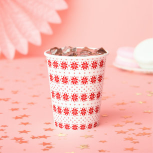 Merry Christmas pattern 5 Paper Cups