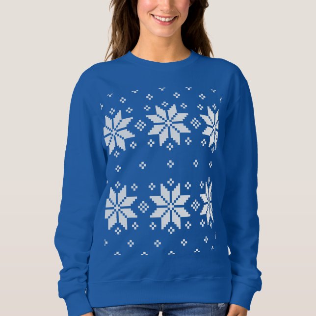Merry Christmas pattern 5 Sweatshirt (Front)