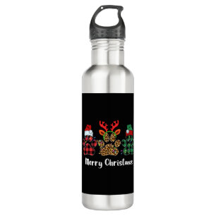 Merry Christmas Paw 710 Ml Water Bottle