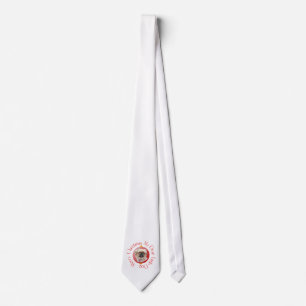 Merry Christmas Pekingese Tie