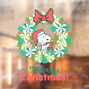 Merry Christmas Peppermint Holiday Wreath