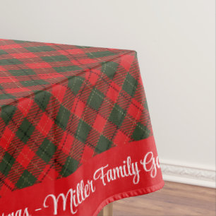  Merry Christmas Personalise Family Name or Text T Tablecloth