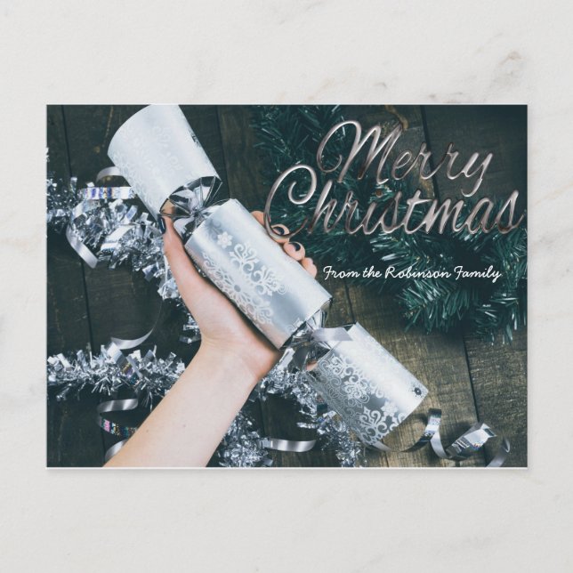 Merry Christmas Personalised Card for Neighbours (Front)