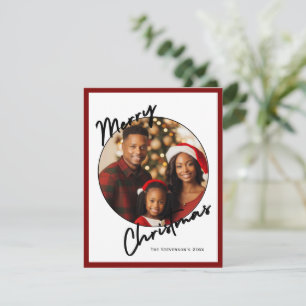 Merry Christmas Personalised Photo Holiday