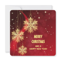 "Merry Christmas" Personalised Postcard