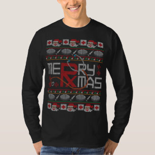 Merry Christmas Pharmacy Crew Funny Pharmacist Ugl T-Shirt