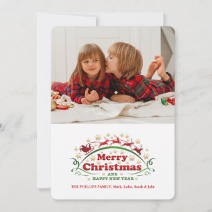 Merry Christmas Photo Card