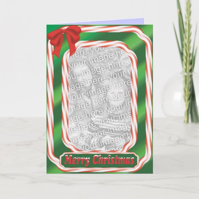 Merry Christmas Photo Card (Front)