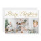 Merry Christmas Photo Card with Three Pictures