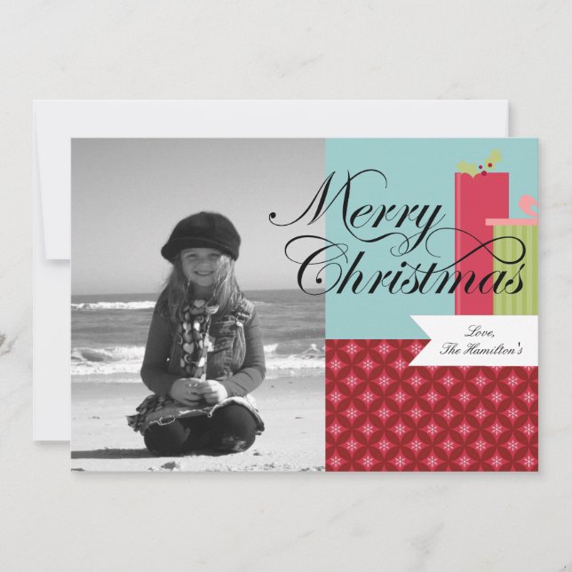 Merry Christmas Photo Cards (Front)