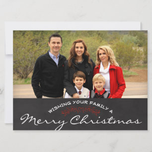Merry Christmas Photo Christmas Card