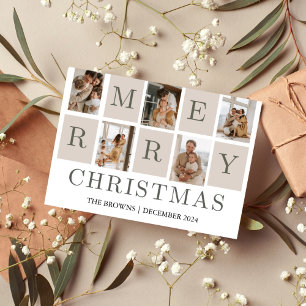 Merry Christmas Photo Christmas Card