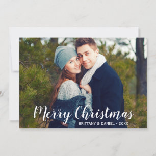 Merry Christmas Photo Couple Card W